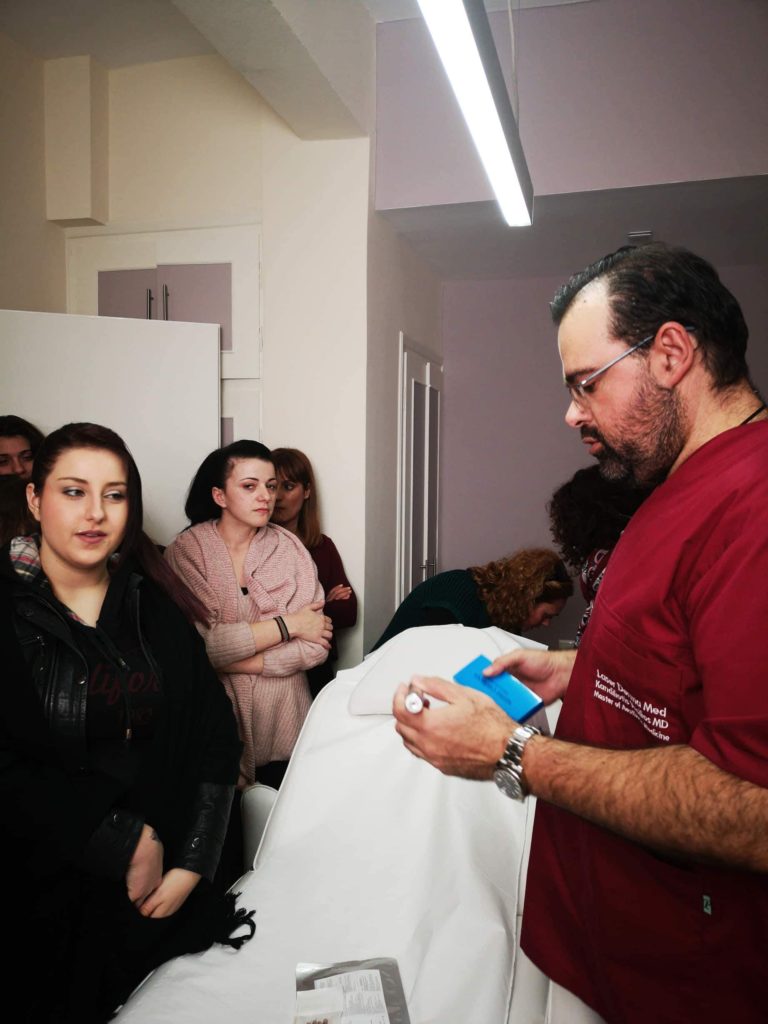 Επίσκεψη του τμήματος “Τεχνικός Αισθητικής Τέχνης” στο κέντρο μας